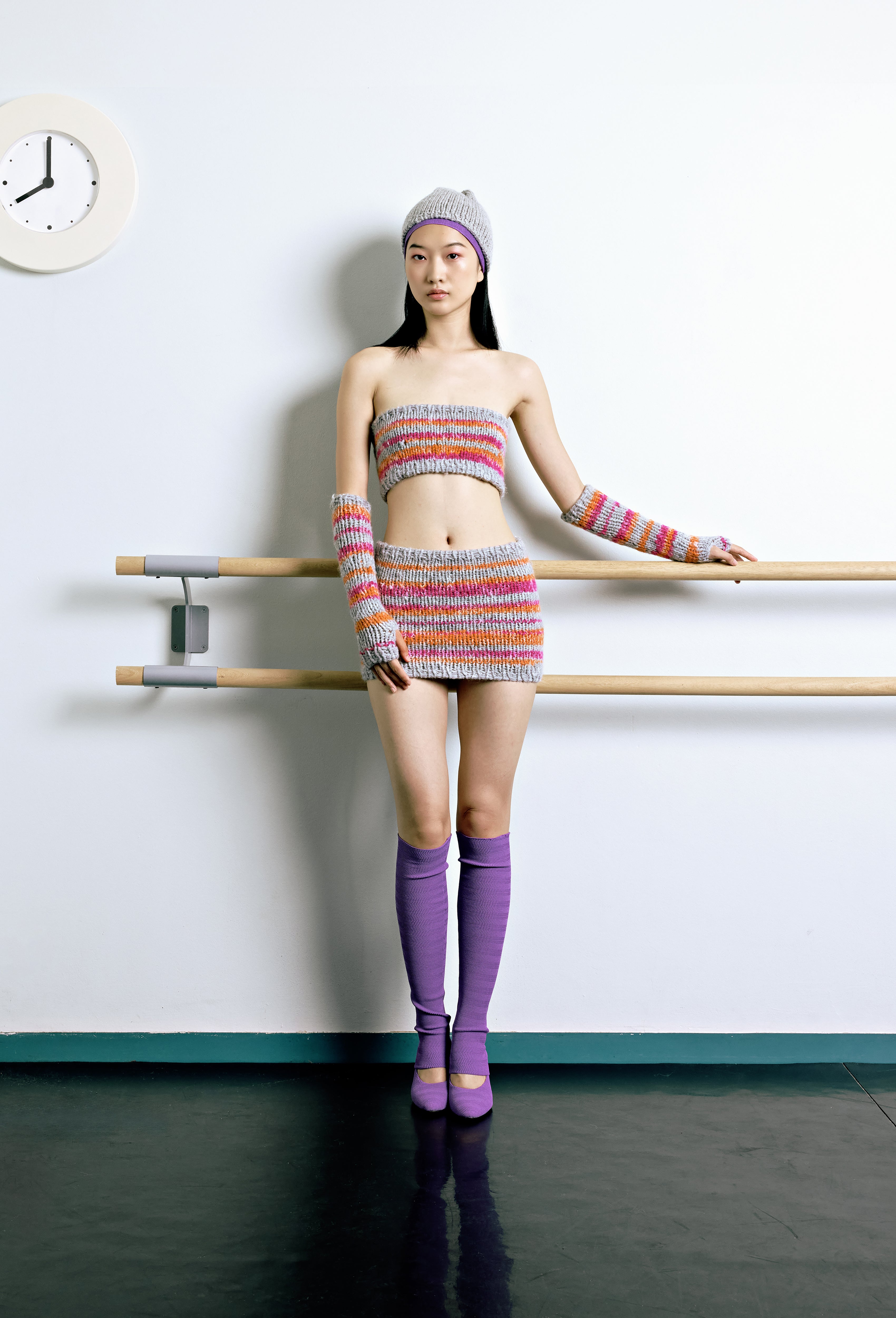 Hand-knit Bandeau Top