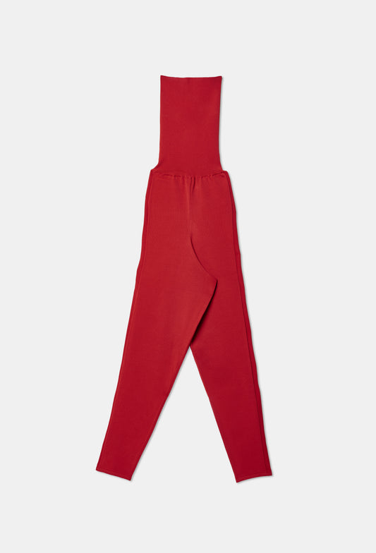 Knit bustier jumpsuit