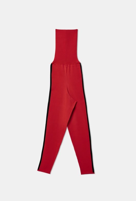 Knit bustier jumpsuit